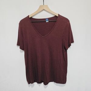 Old Navy Women's Burgundy Tunic Top
